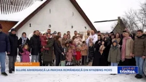 Slujire arhierească la parohia românească din Nykøbing Mors, Danemarca