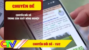 CHUYỂN ĐỔI SỐ 15-2-2026 | CHUYỂN ĐỔI SỐ TRONG SẢN XUẤT NÔNG NGHIỆP