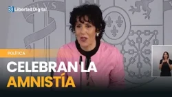 Elma Saiz celebrates the application of the amnesty law "in its entirety"