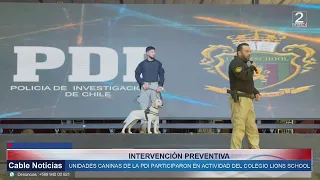 20 AGO 2026 PDI realiza intervención preventiva sobre drogas en colegio de Cartagena