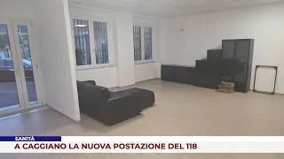 HEALTHCARE. THE NEW 118 EMERGENCY STATION IN CAGGIANO
