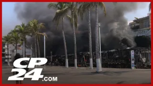 Uprising in Mexico reportedly simmers after ‘an anxious few nights’ for Canadian tourists