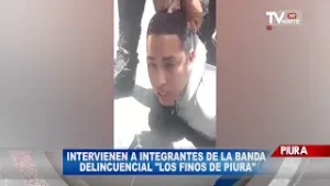 INTERVIENEN A INTEGRANTES DE LA BANDA DELINCUENCIAL LOS FINOS DE PIURA