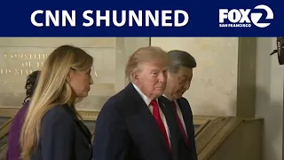 White House replaces CNN with conservative outlet on Air Force One trip | KTVU