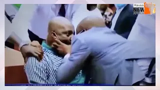 SHUGABAN HUKUMAR YANKIN NIGER DELTA YA SUME YAYIN DAYAKE SHAN TAMBAYOYI KAN KUDADEN DA SUKA BATA..