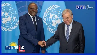 Minisitiri w’Intebe Dr. Nsengiyumva yaganiriye na António Guterres , ku gushimangira ubufatanye.