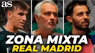 FULL MIXED ZONE after FERENCVAROS vs REAL MADRID: MOURINHO, ESPÍ, BERNARDO SILVA, and VALVERDE