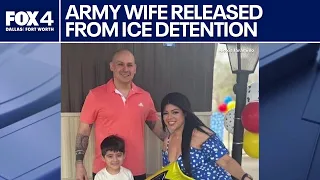 Army wife returns home after 5 weeks in ICE detention