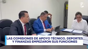 Comisiones Legislativas inician integración y definen planes de trabajo