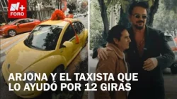 Ricardo Arjona gifts a car to the taxi driver he met when he arrived in Mexico