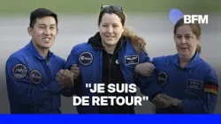 "A wonderful adventure": Sophie Adenot's first words after returning to Earth