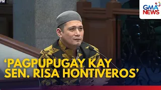 Sen. Robin, special mention si Sen. Risa sa pakikinig sa kontra-SONA ng minority bloc | GMA News