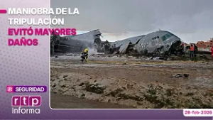 Maniobra de la tripulación evitó mayores daños en accidente de avión Hércules