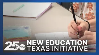 Governor Greg Abbott visits Waco to discuss a new education initiative for Texas schools