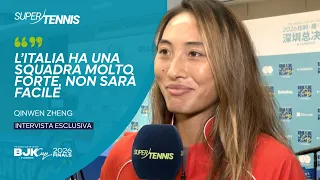 Qinwen Zheng's exclusive interview ahead of the Billie Jean King Cup Finals