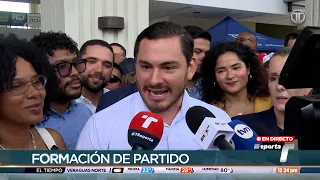 Vamos secures over 70,000 signatures and requests formal recognition as a political party from th...