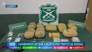 Pichilemu police arrest suspect for drug trafficking