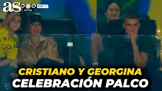 CRISTIANO disfruta de la VICTORIA del AL NASSR tras su BODA con GEORGINA