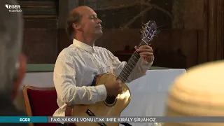 Fáklyákkal vonultak Imre király sírjához - 026.08.21.