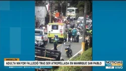 85-year-old woman dies after being struck by an unlicensed motorcyclist in Manrique