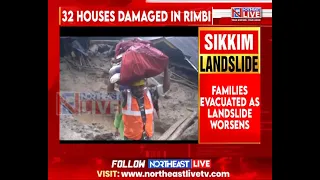 Sikkim: Rimbi Landslide Leaves 32 Houses Damaged, Families Evacuated