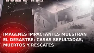 Fuertes imágenes registran avalanchas y lluvias que no cesan en todo el país: así se ve el desastre