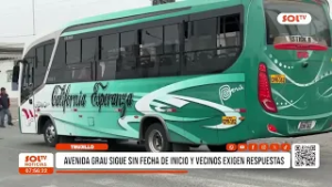 Trujillo: avenida Grau sigue sin fecha de inicio y vecinos exigen respuestas