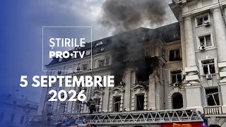 Știrile PRO TV - 5 Septembrie 2026 | Rușii au atacat Serviciul de Securitate al Ucrainei