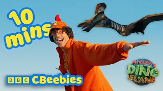 Andy's Dino Raps - Pterosaurs, Sauropods and MORE! | Dinosaur Songs For Kids | CBeebies 🦕🦖