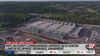 Mifflin County Commissioners approve data center land development ordinance amendment
