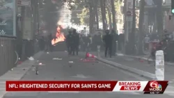 NFL heightens security measures in Paris for Saints game