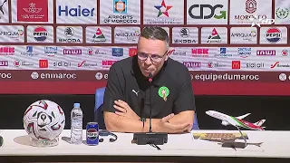 National Coach Mohamed Ouahbi: "There is no policy to select players from outside Morocco; we sim...