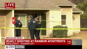 Deadly shooting at apartment in Rainbow City