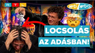 "Itt tényleg mindenki megőrült?" - Kern András fejen locsolja Jáksót  | Heti Hetes 3. évad 31. rész