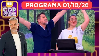 CUESTIÓN DE PESO - PROGRAMA 01/10/26
