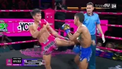Muay Thai Highlight: Palang Mai Muay Thai Fight I Khondong Lookjaopokumbhungan VS Chalamchon N.Sa...