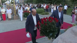 Shamshi Kaldayakov Honored in Shymkent