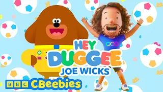 Get Moving with Joe Wicks and Hey Duggee | World Cup Warm Up For Kids | CBeebies 💪⚽