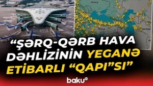Regiondakı gərginlik fonunda Azərbaycan əsas aviasiya qovşağına çevrilib - Baku TV