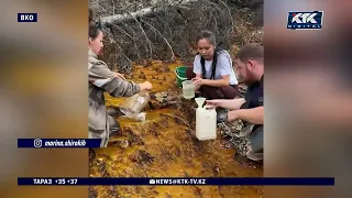 Mystery of the 'orange' river in East Kazakhstan solved