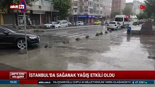 Heavy downpour hits Istanbul