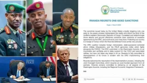 Руанда осуждает санкции, введенные США в отношении Руандийского дизельного топлива.