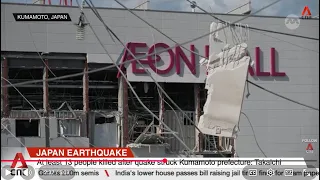 Japan earthquake: At least 13 killed as rescuers comb through rubble for survivors