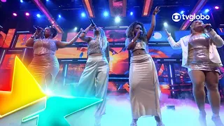 Esther Nunes, Hanaya, Julliana Franco, and Vick Nunes - Depois do Prazer | Estrelas da Casa | TV ...