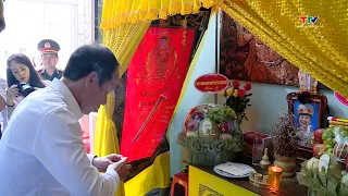 PTT Chính phủ Lê Tiến Châu dâng hương tưởng nhớ Anh hùng Lực lượng vũ trang Nhân dân Ngô Thị Tuyển