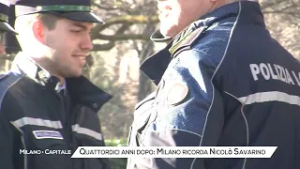 Milano ricorda l'agente Savarino a 14 anni dalla morte