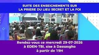 BIBLE TEACHING | Continuation of the series on the prayer of the secret place and faith with...