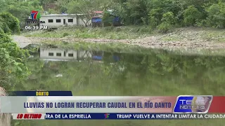 Rain Fails to Restore Water Levels in Danto River in La Ceiba