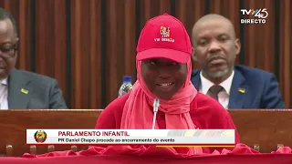 PARLAMENTO INFANTILPR Daniel Chapo procede o encerramento do evento 03.09.2026