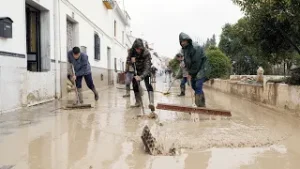 Primera víctima mortal en Andalucía por la borrasca Leonardo